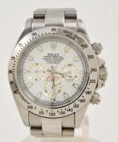 Rolex automata férfi karóra, igényes gyűjtői replika, acél tokkal, acél szíjjal, új, nem hordott áll...