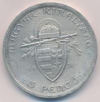 1938. 5P Ag "Szent István" T:2 ph.
Adamo P8.1