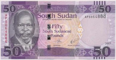 Dél-Szudán 2017. 50Ł T:I South Sudan 2017. 50 Pounds C:UNC