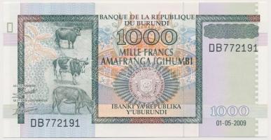 Burundi 2009. 1000Fr T:I
Burundi 2009. 1000 Francs C:UNC