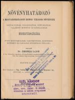 Dr. Simonkai Lajos: Növényhatározó a Magyarországon honos virágos növények osztályainak, családjaina...