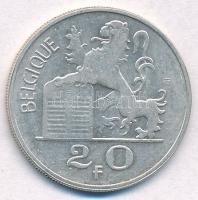 Belgium 1953. 20Fr Ag "BELGIQUE" T:2
Belgium 1953. 20 Francs Ag "BELGIQUE" C:XF