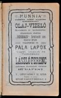 Építészek naptára. 1908. Szerk.: Palóczi Antal. XII. évf. Bp.,1908, Vállalkozók Közlönye. Korabeli r...