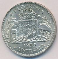 Ausztrália 1952. 1Fl Ag "VI. György" T:2
Australia 1952. 1 Florin Ag "George VI"...