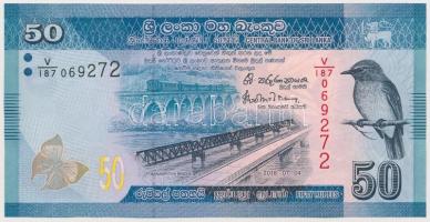 Srí Lanka 2016. 50R T:I Sri Lanka 2016. 50 Rupees C:UNC