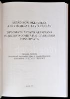 Árpád-kori oklevelek a Heves Megyei Levéltárban. Válogatta, fordította, bevezetéssel, jegyzetekkel e...