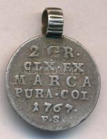 Lengyel Királyság 1767FS 2g Ag "Szaniszló Ágost" füllel T:3
Poland 1767FS 2 Groschen Ag &...