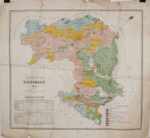 1846 Steiermark térképe