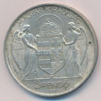 1939. 5P Ag "Horthy balra" T:2 ph.
Adamo P8.2