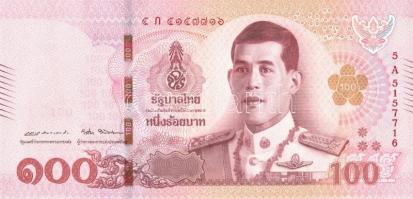 Thaiföld 2018. 20B + 50B + 100B T:I Thailand 2018. 20 Baht + 50 Baht + 100 Baht C:UNC