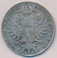 Ausztria 1780SF Tallér Ag "Mária Terézia" utánveret,T:1- Austria 1780SF Thaler Ag "Ma...