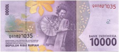 Indonézia 2016. 10.000R T:I
Indonesia 2016. 10.000 Rupiah C:UNC