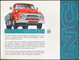 cca 1962-1965 Thames Trader NC Range. Autó katalógus, angolul, képekkel illusztrált, 16 p
