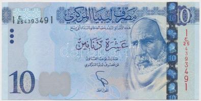 Líbia 2015. 10D T:I Libya 2015. 10 Dinars C:UNC