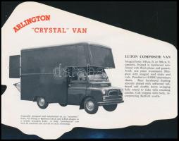 cca 1960 Arlington Bodybuilders LTD cég angol nyelvű autó katalógusa, 6 p