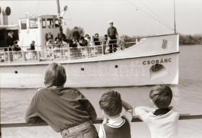 cca 1973 Balatoni felvételek, 320 db vintage negatív, a tároló tasakok feliratozva, 24x36 mm