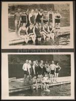 1919 és 1938 között készült, privát felvételeket tartalmazó fotóalbum, benne 171 db vintage fénykép, 4x6 cm és 9x14 cm között