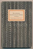 Die Schönsten Griechenmünzen Siziliens - 48 Bildtafeln - Insel-Bücherei Nr. 559. Lipcse, Im Insel-Verlag zu Leipzig, 1940. Újszerű állapotban.