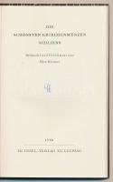 Die Schönsten Griechenmünzen Siziliens - 48 Bildtafeln - Insel-Bücherei Nr. 559. Lipcse, Im Insel-Ve...