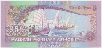 Maldív-szigetek 2011. 5R T:I 
Maldives 2011. 5 Rufiyaa C:UNC
