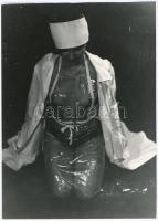 cca 1980 9 db szolidan erotikus fotó, 9x14 és 22x15 cm között