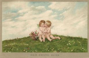 The first kiss litho