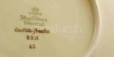 Johann Seltmann Bavaria 2 db tányér. Matricás, jelzett, hibátlan