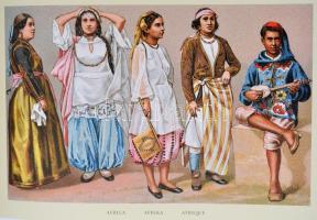 Auguste Racinet: The costume history. Die Kostümgeschichte Le Costume Historique. Köln, 2009, Tasche...