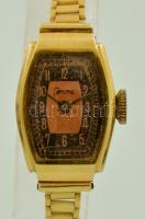 14K női arany óra arany szíjjal, Jelzett, Gama márkájú 13,1 g