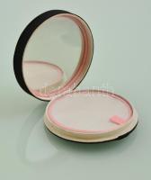 Gobelin fedeles púdertartó dobozka, d: 8 cm