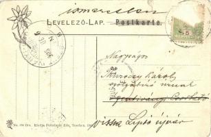 1905 Liptóújvár, Liptovsky Hrádok; Kgl. Forst-Direction / Kir. Erdőigazgatóság, gyerekek. Kiadja Fei...