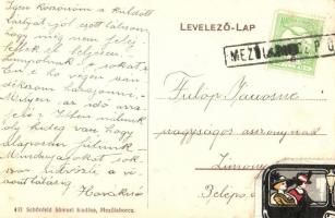 Mezőlaborc, Medzilaborce; Lovag Skoda kastély télen. Schönfeld Sámuel kiadása 437. / castle in winte...