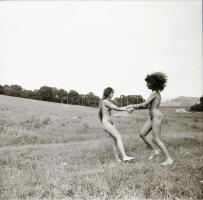 cca 1978 Felnőttkori játékok, szolidan erotikus felvételek, 7 db vintage negatív + 9 db vintage fotó...