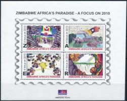 Mennyei Zimbabwe kisív, Heavenly Zimbabwe mini sheet