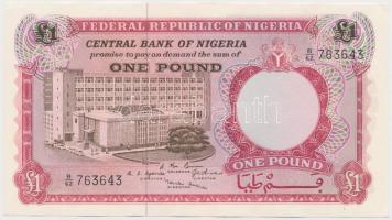 Nigéria 1967. 1Ł T:I Nigeria 1967. 1 Pound C:UNC