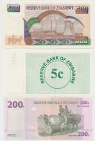 7db-os vegyes külföldi bankjegy tétel, közte Nicaragua, Paraguay, Peru T:I
7pcs of various banknote...