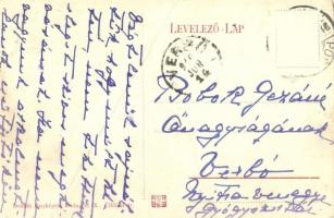 Vágbori, Bori, Borovce; Ocskay kastély, belső. Donáth fényképész. Rajta az Ocskay család levele / ca...