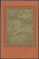 cca 1930-1940 2 db régi dísztávirat, rajta illusztrációkkal, közte Reményi József, Jáky Béla műveive...