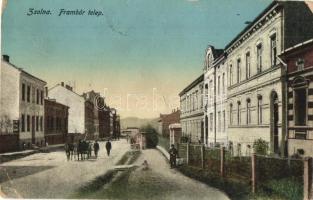 Zsolna, Sillein, Zilina; Frambór telep, utcakép / street view (Rb)