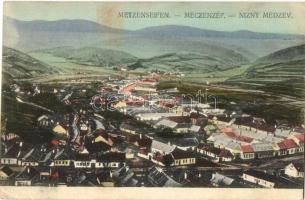 Mecenzéf, Metzenzéf, Metzenseifen, Medzev; látkép. K. K. No. 722. 1922. / general view (Rb)