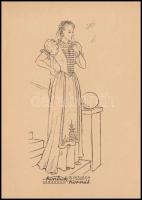 cca 1940 Magyart a magyarnak. Konsek Kornél Divatházának divatkatalógusa, 32 p