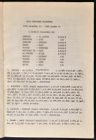 1969 XXIV. Országos bajnokság. 1968. Bp., 1969, Budapesti Sakkszövetség, 62 p. A borító kissé foltos...