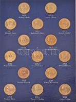 Amerikai Egyesült Államok 2007-2016. 1$ "Amerikai Elnöki Dollárok" (39xklf) gyűjtői mappáb...