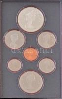 Kanada 1981. 1c-1$ (6xklf) forgalmi sor eredeti tokban T:PP Canada 1981. 1 Cent - 1 Dollar (6xdiff) coin set in original case C:PP