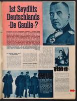 1943 5 db külföldi lap: Sie und Er, 4 száma, Schweizer Illustrierte Zeitung 1 száma. Benne számos ér...
