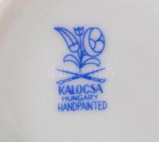 Vegyes porcelán tétel, benne Hollóházi, Drasche és egyéb márkák