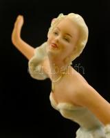 Wallendorf primadonna, kézzel festett, jelzett, hibátlan, m:19 cm/ Wallendorf prima donna, perfect c...