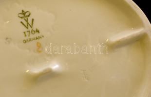 Wallendorf primadonna, kézzel festett, jelzett, hibátlan, m:19 cm/ Wallendorf prima donna, perfect c...