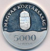 2008. 5000Ft Ag "Pekingi olimpia" T:2 (eredetileg PP) Adamo EM217