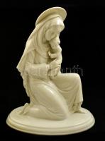 Metzler & Ortloff Mária a kis Jézussal, fehér mázas, jelzett, hibátlan, m:21 cm